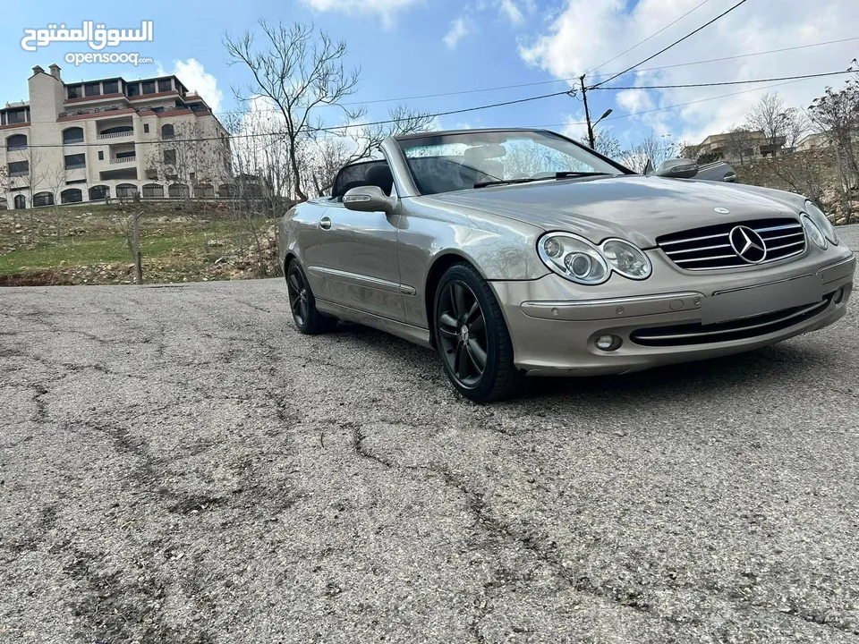 Mercedes Benz clk200 بحالة ممتازة2004 W209 avengard comfortable كشف
