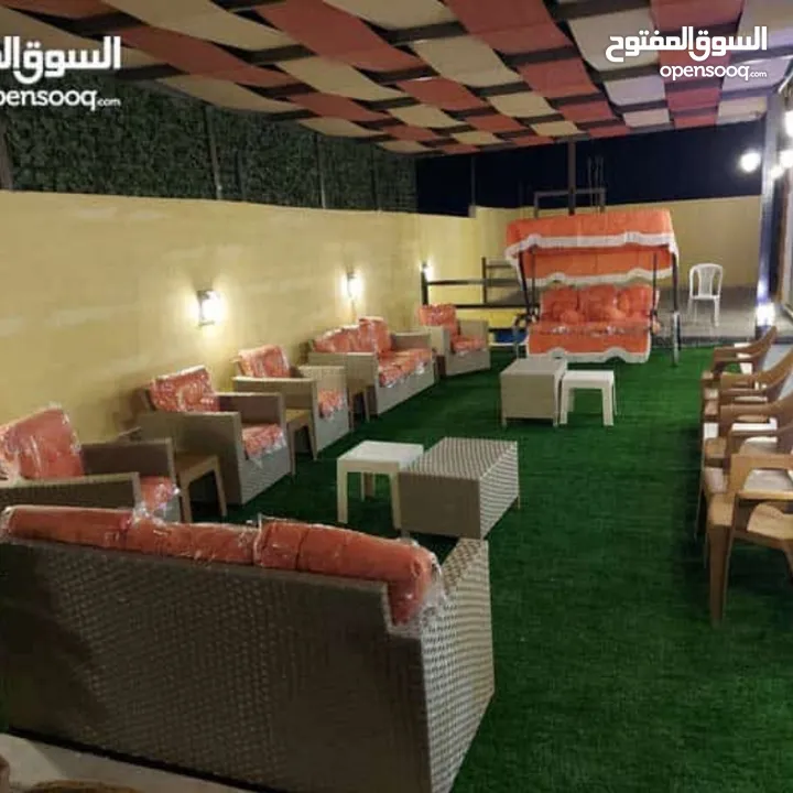 جلسات خارجي طقم راتان طقم حدائق طقم خارجي طقم ترس