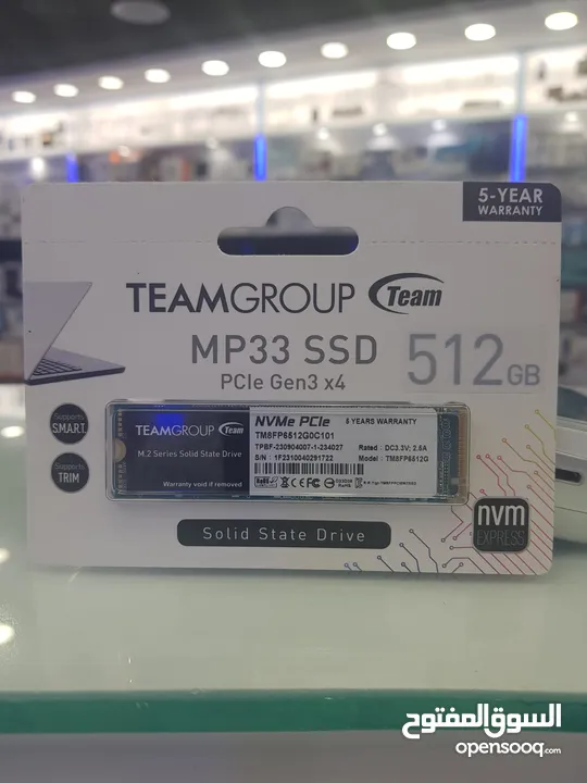 Team group ssd 512 gb M.2