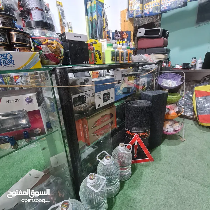 محل للبيع زينة واكسسوارات سيارات جاهز موقع حيوي طبربور ابو عليا بجانب دوار العودات