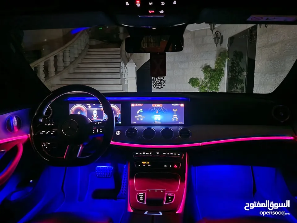 مرسيدس E300de Night edition AMG اعلى اضافات دهان شركة بسعر منافس على الكاش فقط