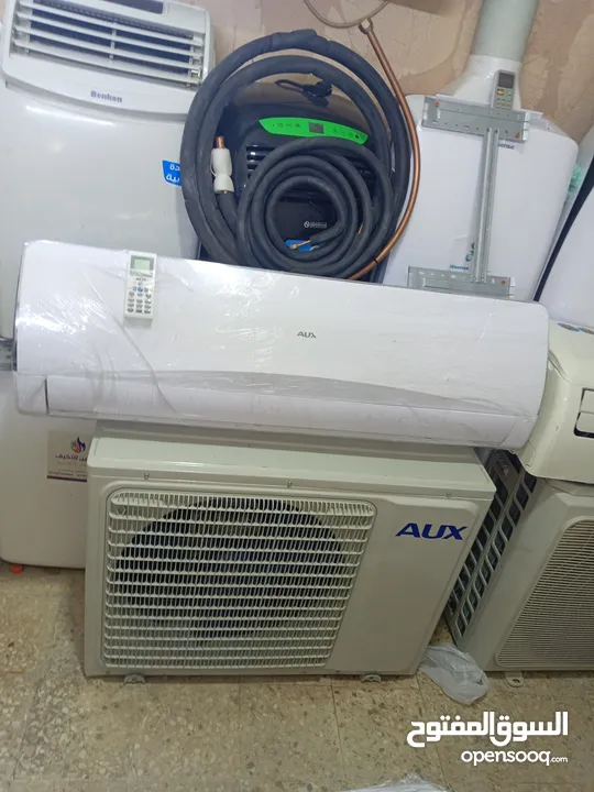 مكيفات واحد طن و2 طن وطن ونص أسعار مناسبه انفيرتر وعادي ومتنقل