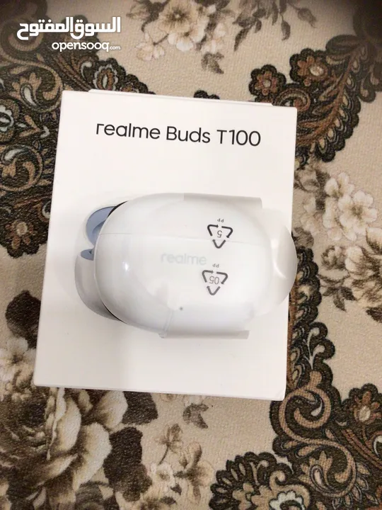 سماعة ريلمي realme buds t100 مستعملة قلقل