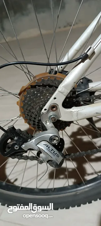 بسكليت Peugeot cadet الأصلي فريم ألمنيوم Shimano كيت كامل جنط 26" للبيع