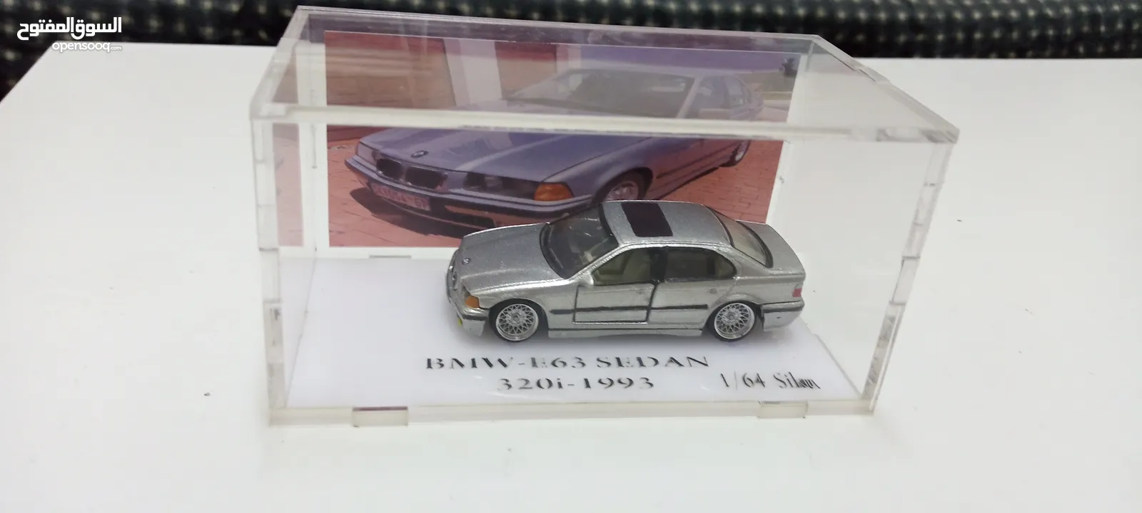 مجسمات سيارات معدنية حجم 1/64 مناظر للمكاتب