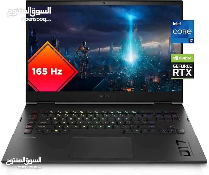HP Omen 17-CK1065CL Laptop  جهاز جديد بسعر مغريCORE I7