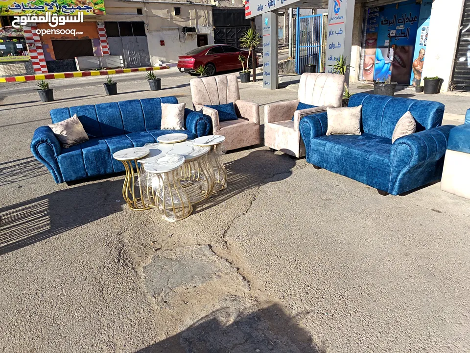 طقم بلون 7 مقاعد