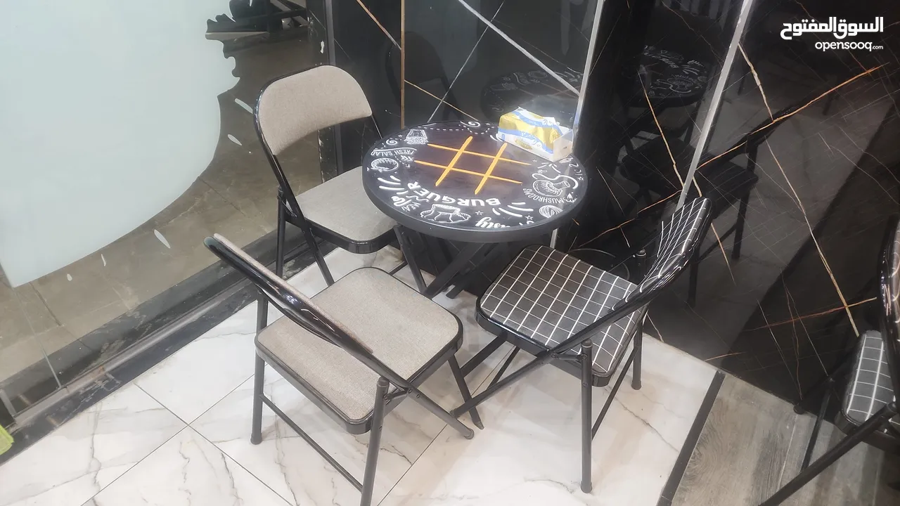 معدات مطعم برجر شبه جديد