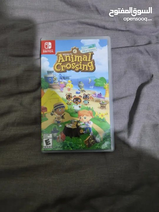 لعبة نينتندو سويتش animal crossing new horizonsنينتندو سويتش مع كينترولار