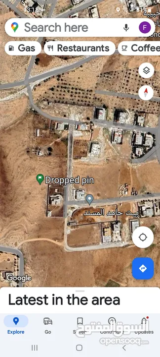 لقطه ارض تجاري محلي ج في عمان  منطقه احد البيضاء حي العبوس