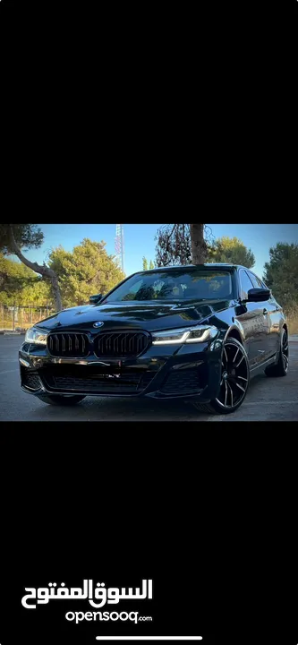 BMW530e 2020  هايبرد فل الفل ولاغرام بوية،عداد 18 الف بانوراما ،