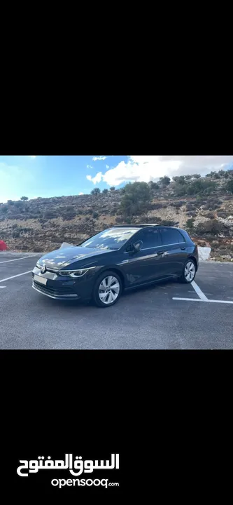 Golf Mk8 بويه شركة عداد 30 بحاله الشركة فلللللللل مسكرررر  مع بانوراما  1500 اوتوماتيك