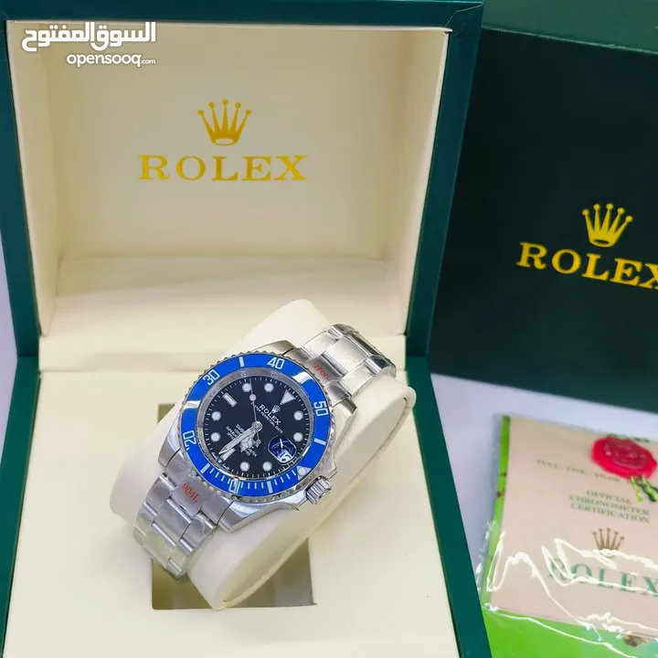 Rolex Quality Master Watches ساعات رولكس كوالتس ماستر ضد  الماء