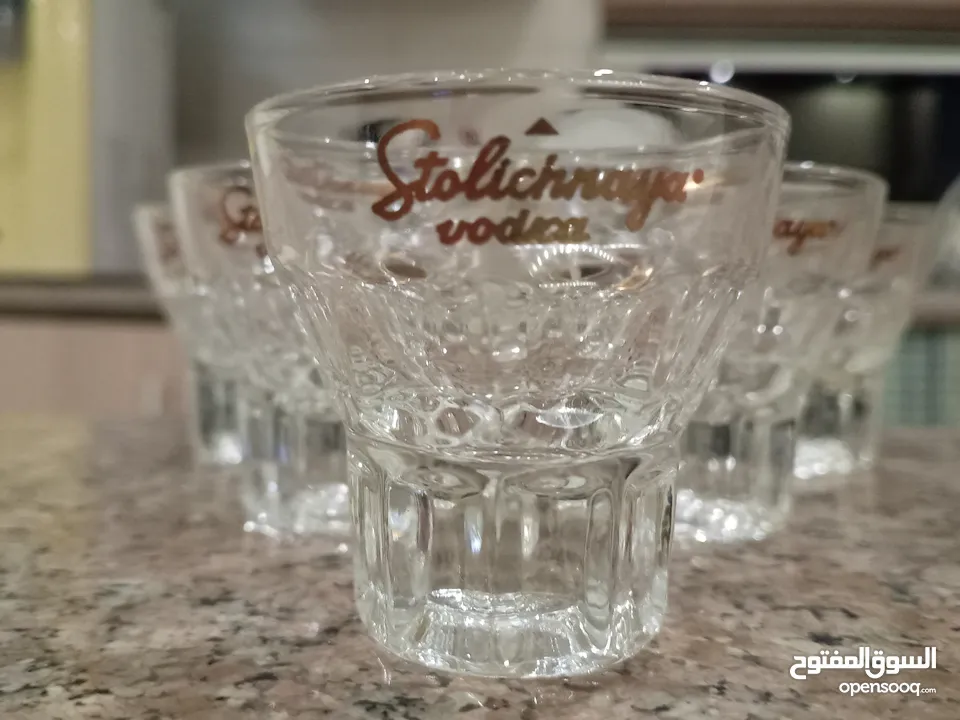 Stolichnaya Gold shots