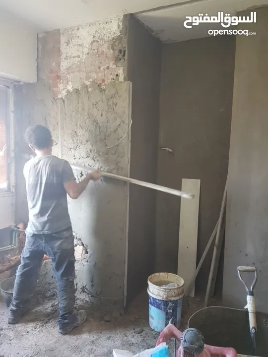 مقاولات عامه كافه اعمال البناء والتشطيب والصيانه  بسرعه واتقان في العمل