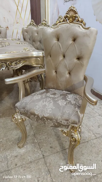 سفره تحفه منك يا ( مفروشات بشار انتيك الرسمية) سفره مصرري خشب زااان كاااامل ح