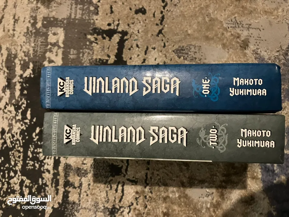 Vinland saga manga volume 1,2 مانجا فنلندا ساغا 1،2