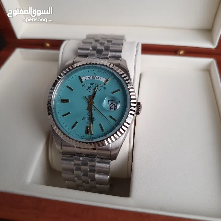 West End Watch Co., Day Date Tiffany Dial 41MM
