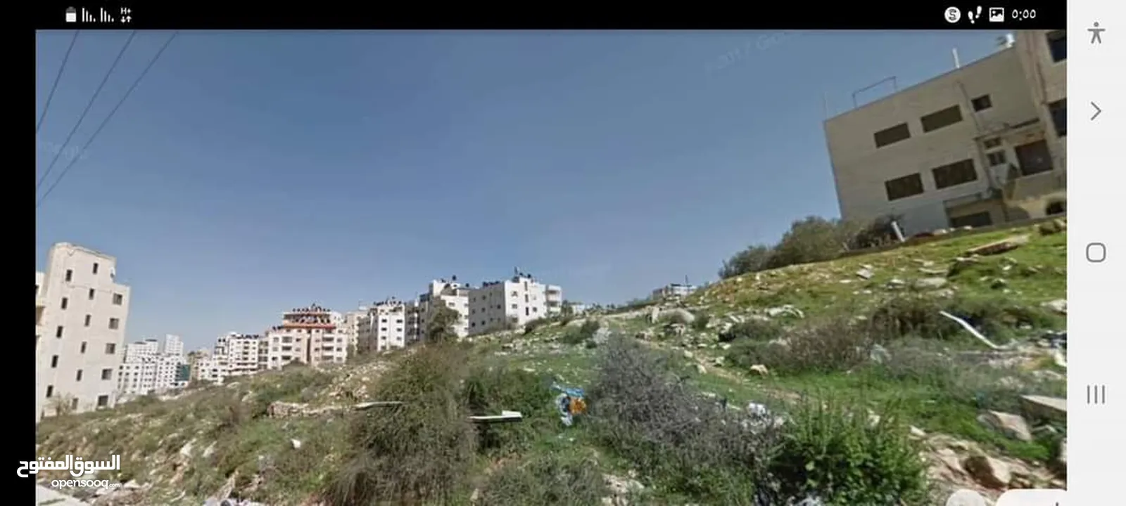 ارض للبيع رام الله بجانب الأستاذ الرياضي و جامعه القدس المفتوحه
