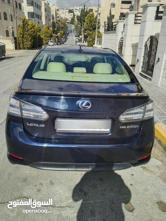 Lexus hs 250h 2010 الفحص مرفق مع الصور