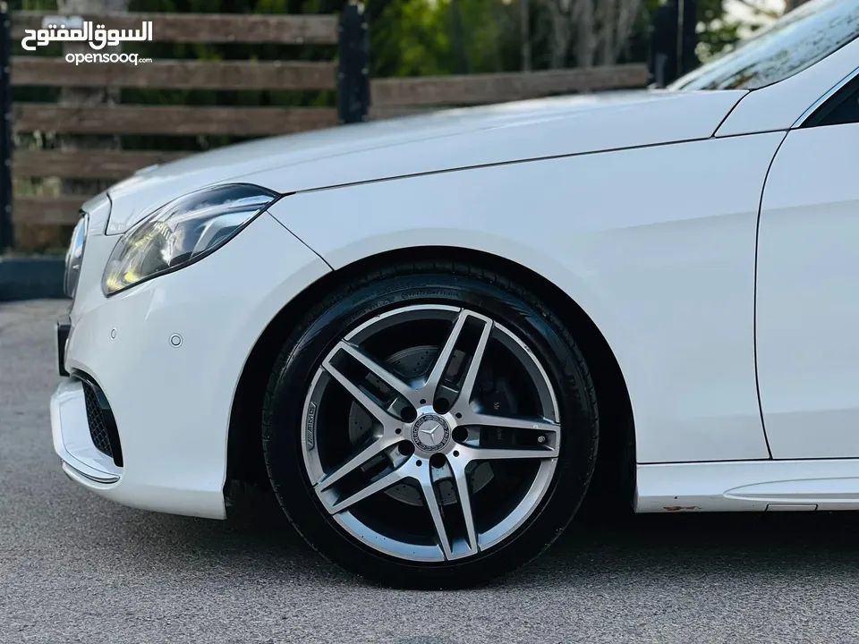 مرسيدس E200 موديل 2014 AMG فل كامل اعلى صنف فحص كامل 7 جيد السياره بحالة الوكالة