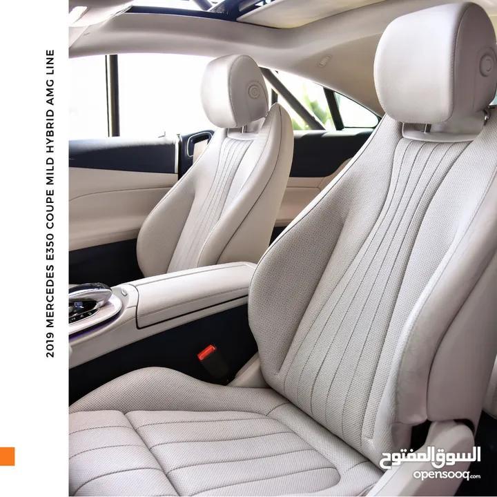 مرسيدس اي كلاس كوبيه مايلد هايبرد 2019 Mercedes E350 Coupe Mild Hybrid AMG Line