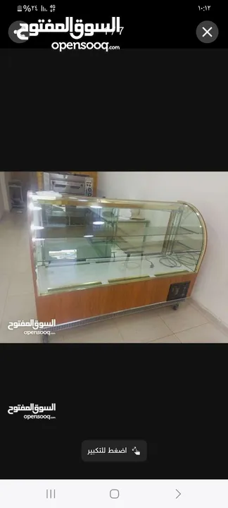 ثلاجه عرض خضار وفواكه وحلويات