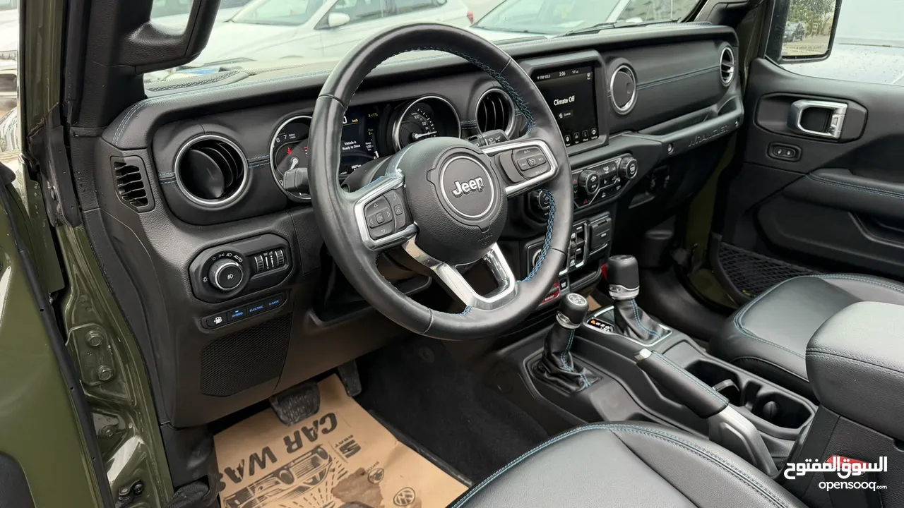 جيب رابيكون ترخيص 2022 محرك 2000 هايبرد جير أوتوماتيك 375 حصان