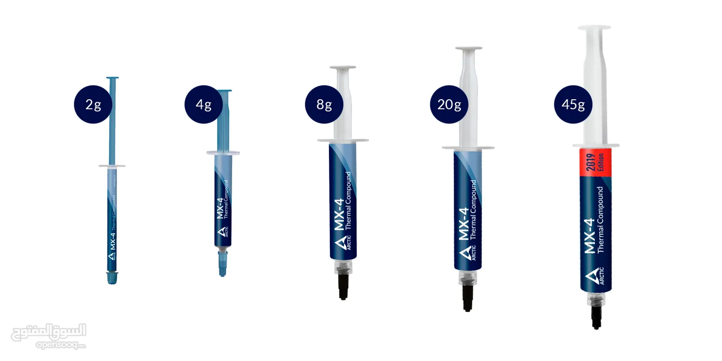 معجونة تبريد حراري اصلي للمعالجات و كروت الشاشه ARCTIC MX-4 Thermal Grease For CPU or GPU (4.0G)