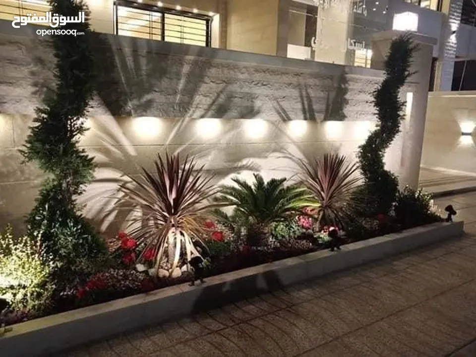 تنسيق الحدائق والديكورات Modern Gardens