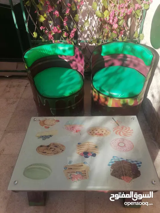 عدة محل كريب ووافل +ماكنة لقيمات