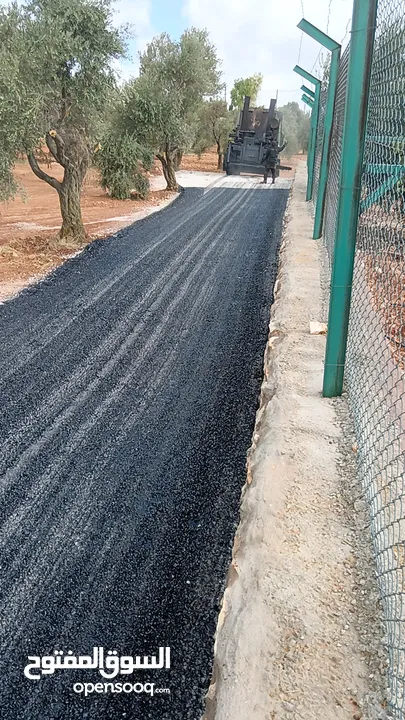 بناء سناسل حجريه استصلاح ارض زراعيه  تشييك المزارع تعبيد الشوارع تعبيد الساحات ملاعب شاليهات