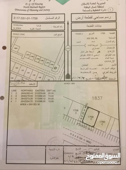 تجاري للبيع فالخابورة البريك