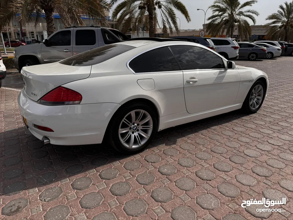 للبيع BMW 630i كوبيه بحالة جيدة ( من السيارات المميزة النادرة )