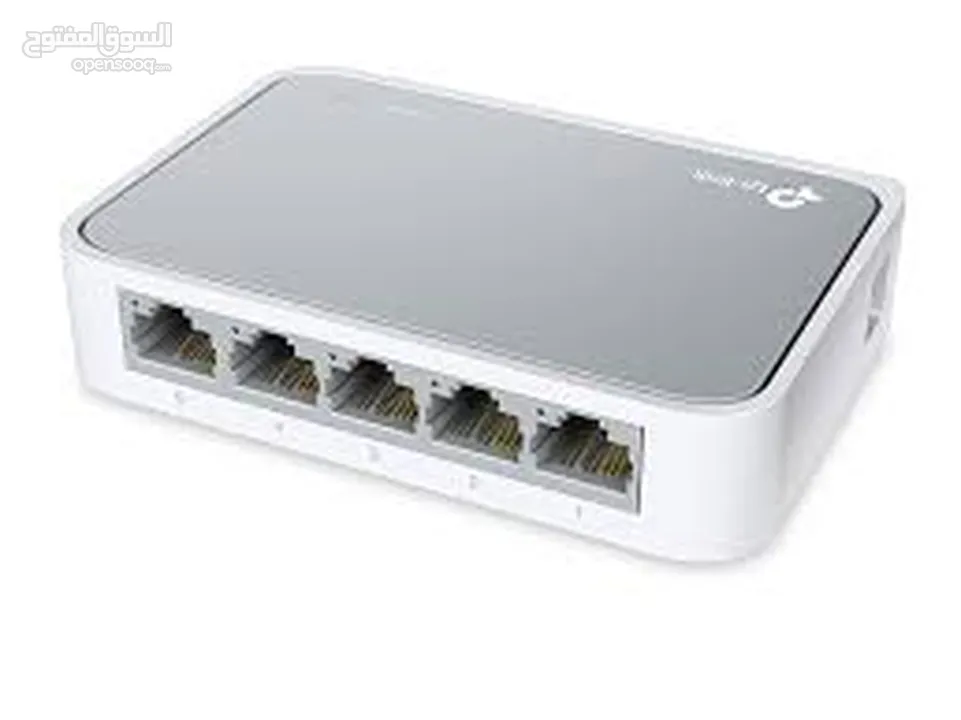 PART 5 10/100Mbps Desktop Switch- سيرفرات سويتج دي بي لينك 5 بورت 