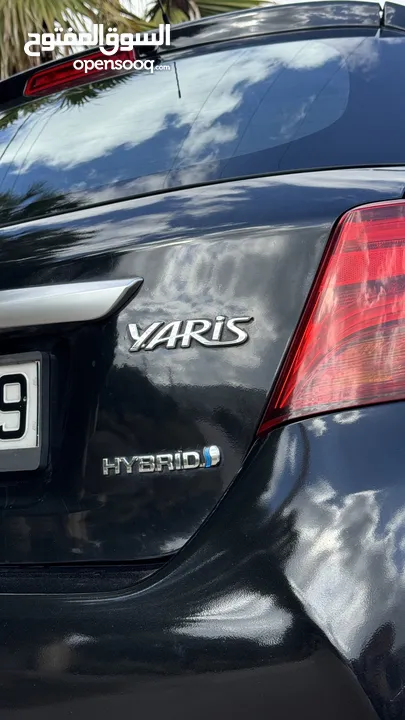تويوتا يارس هايبرد 2015 فحص 7 جيد بحالة ممتازة - Toyota Yaris Hybrid Hatchback 2015