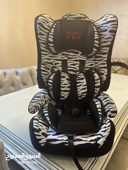 مقاعد سيارات للأطفال  مقعد سيارة  كرسي سيارة بيبي  Car seat من عمر سنة ل 5 سنوات كبير ومريح