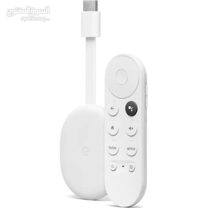 Google HD Chromecast with Google TV - 1080p كرومكاست جوجل مع ريموت