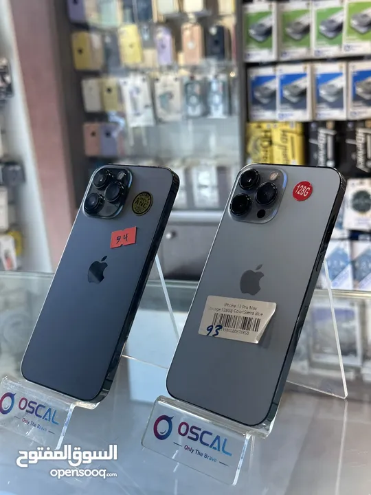 ايفون 13برو ماكس 128g مستخدم بحالة الوكاله مع هدايه مميزه