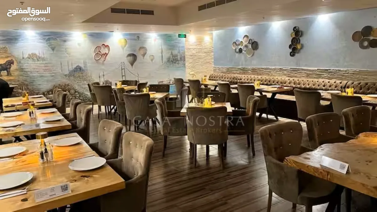 Restaurant and Cafe Shop on Marina Walk For Sale مطعم ومقهى في ممشى مارينا في دبي مارينا للبيع