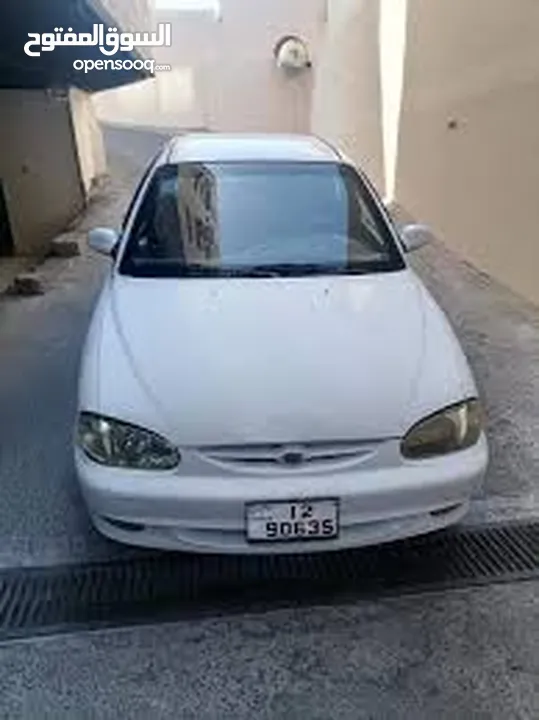 كيا سيفيا 2 موديل 2000 جير عادي فحص للبيع 2400