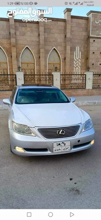 لكزز LS 460 L VIP 2007 فول السيارة تبريد تدفئة كشنات امامي خلفي تبريد امامي خلفي كشنات  175ورقه