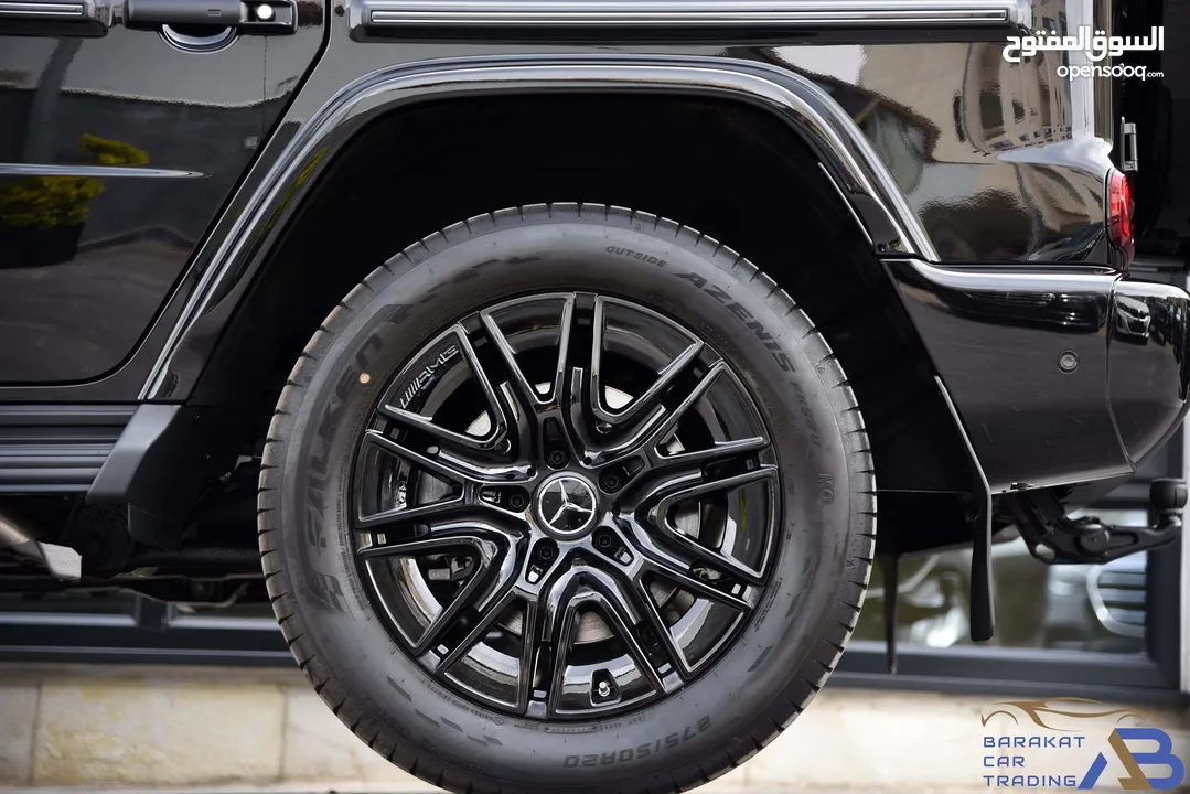 مرسيدس جي كلاس نايت بكج2025 Mercedes G500 4MATIC Mild Hybrid Special Edition AMG Line Night Package