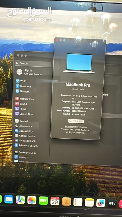 MacBook Pro 2019 16” inch