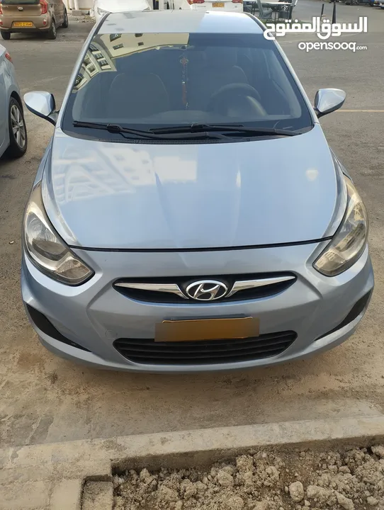 Hyundai accent 2012 sedan.