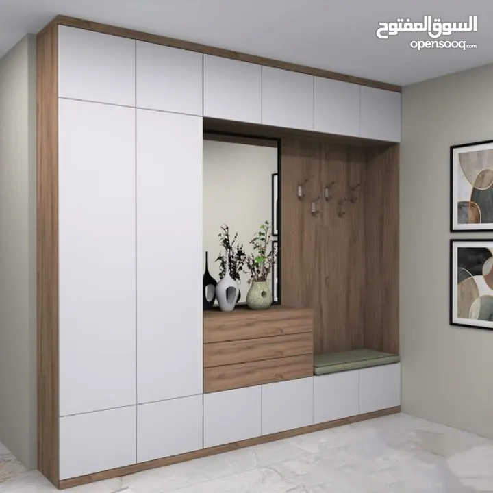 تصميم مطابخ وخزاين 3D ومختطات اوتوكاد للتنفيذ