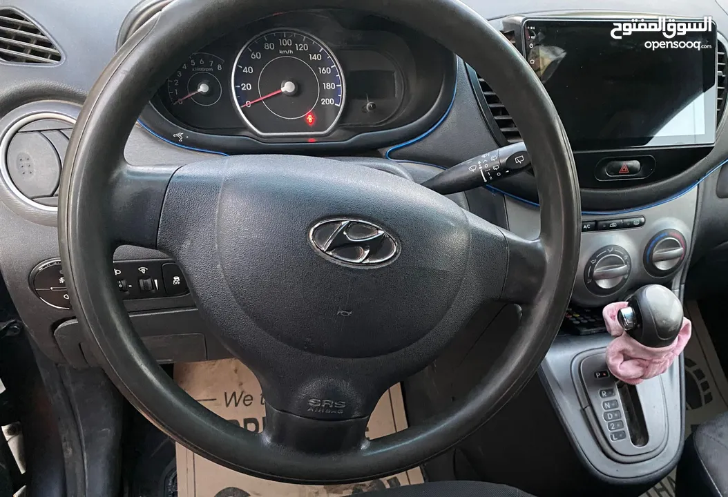 سيارة هونداي i10 موديل 2011  ماطور 1100