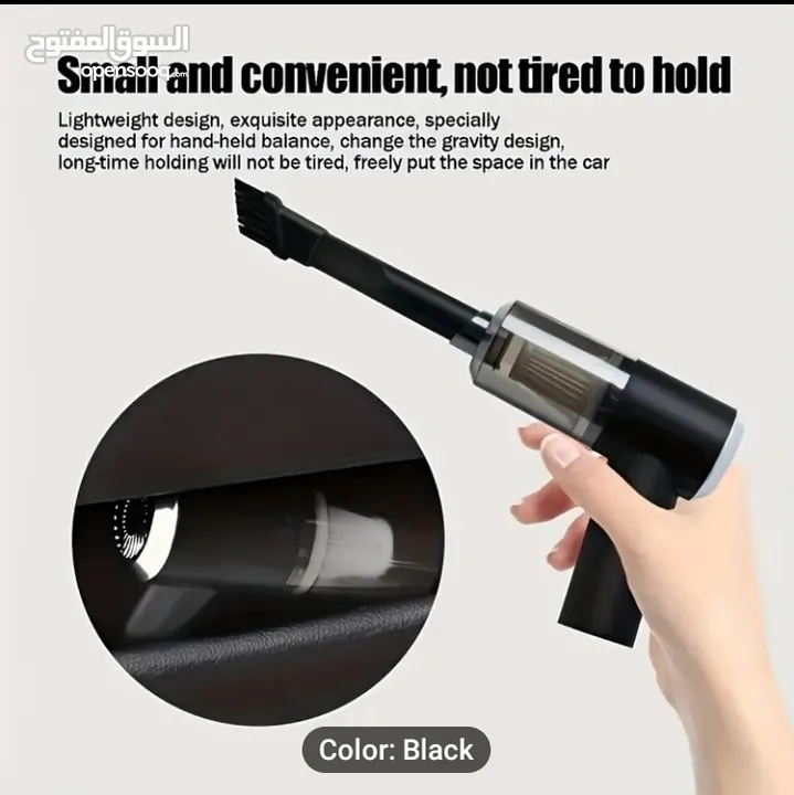 Mini Handheld Vacuum Cleaner with Brush