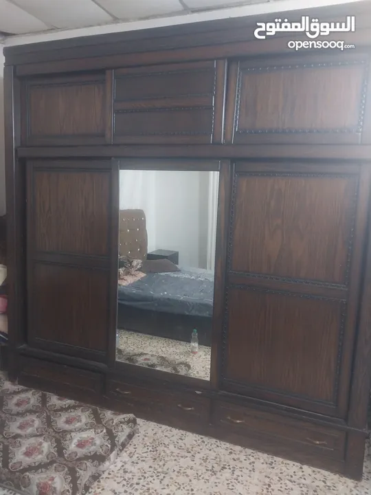 غرفة نوم مستعمله حاله جيده حدا شبه وكاله