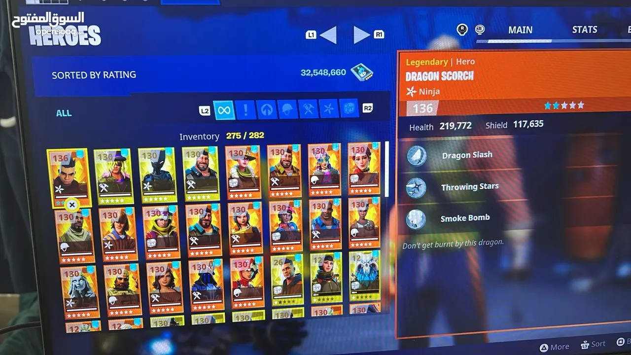 old fortnite account